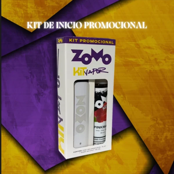 ZOMO KIT (POD PLAY + LIQUIDO NIC SALT