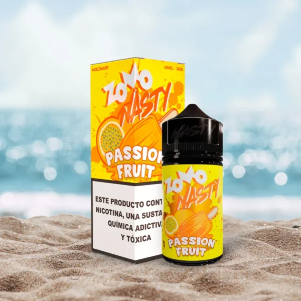 LIQUIDO ZOMO NASTY - PASSION FRUIT 60ML 3MG