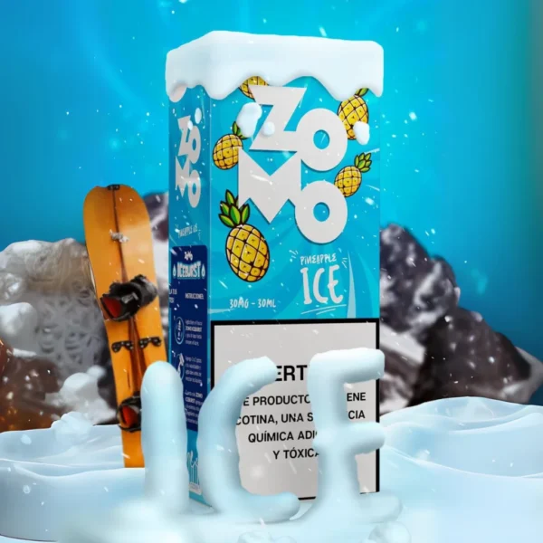 LIQUIDO ZOMO ICEBURST - PINEAPPLE ICE 60ML 3MG