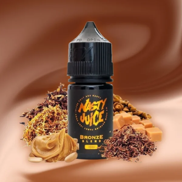 SALT NASTY CARAMEL TOBACCO BRONZE BLEND 30ML 35MG
